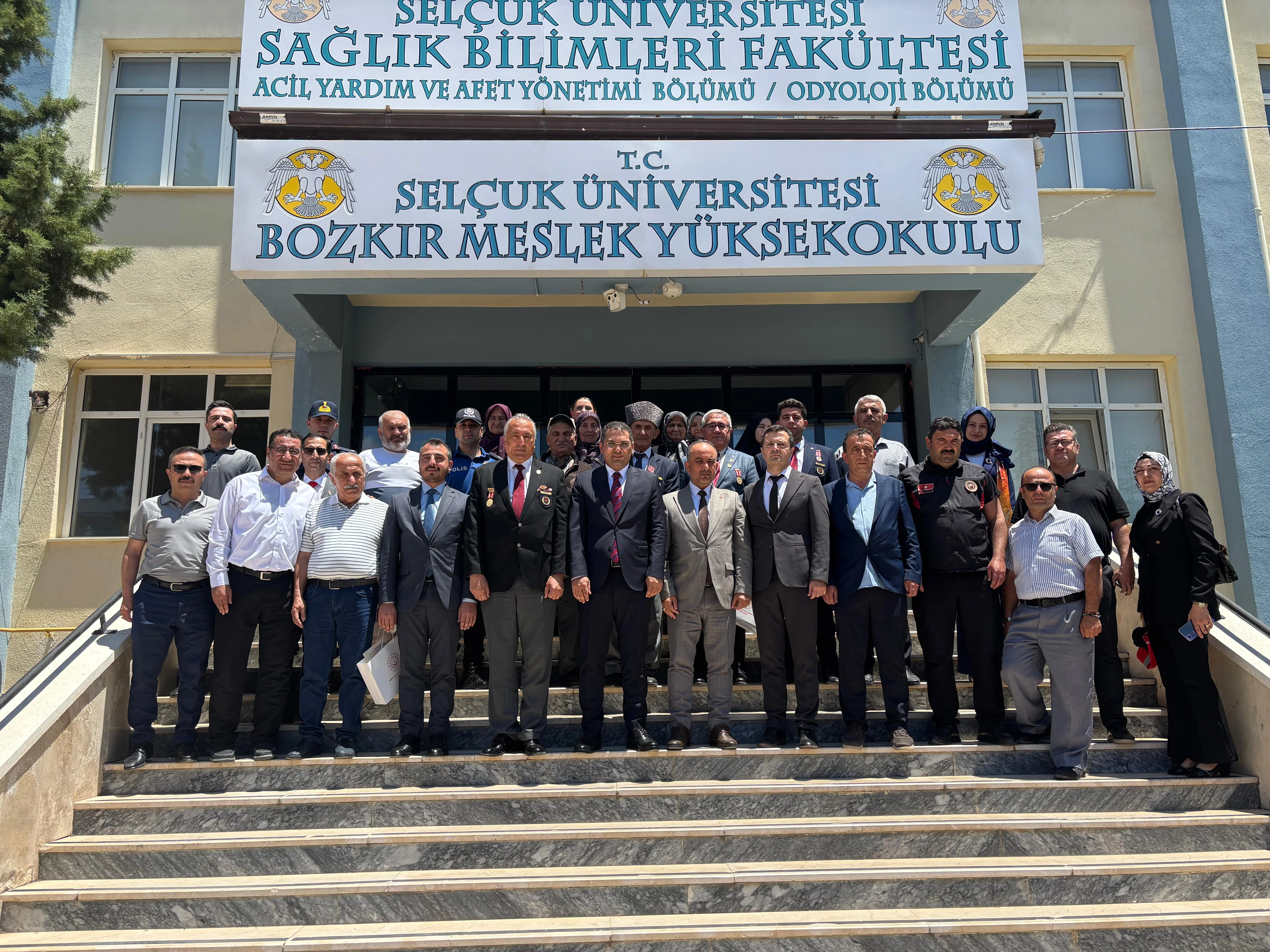 Yüksekokulumuzda Duygu Dolu Anlar: "Vatan ve Kahramanlık Buluşması"